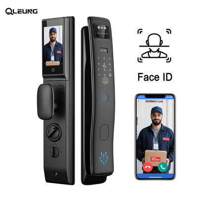 Automatic 3D Face Recognition Camera Tuya Smart Locks With Video Calling S958max Digital Door lock
