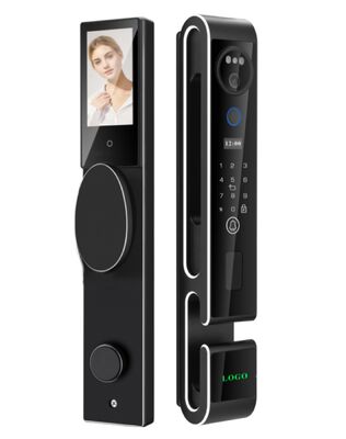 3D Fully Automatic Tuya Smart Door Lock with Multiple Unlock Methods and Language Support