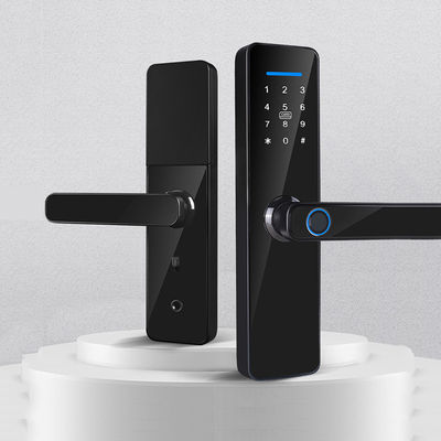 Biometrik parmak izi Wifi kilit Tuya Zigbee TTlock Akıllı Dijital Kapı kilit