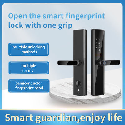 Tuya Wifi TTlock Akıllı Parmak izi kilidi Bloqueio Parmak izi Giriş Kapı kilidi