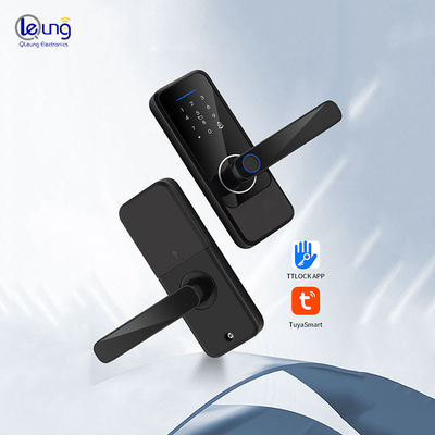 S810 Otomatik parmak izi kilitli kapı alüminyum alaşımlı sertleştirilmiş cam