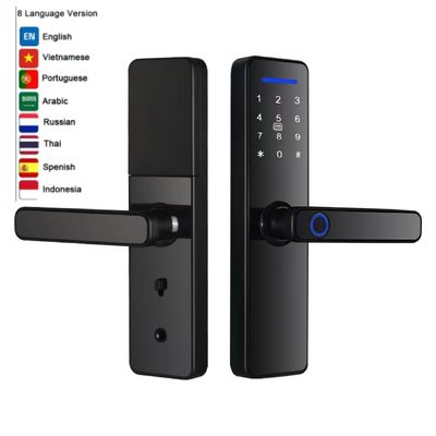 Uzaktan Kumanda Akıllı Kilit TTlock Tuya Parmak izi İç Kapı Kilit