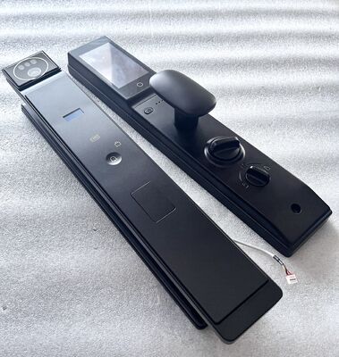 3 boyutlu yüz tanıma ile Tuya Akıllı Kilit El izi LCD Ekran Anahtarsız Giriş Güvenliği